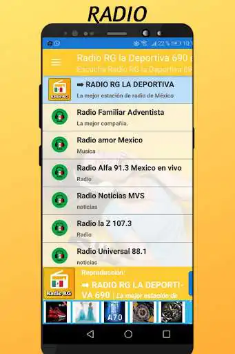 Play Radio RG la Deportiva 690 en vivo as an online game Radio RG la Deportiva 690 en vivo with UptoPlay
