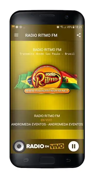 Play RADIO RITMO FM as an online game RADIO RITMO FM with UptoPlay