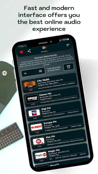 Play Radio Romania - Online Radio as an online game Radio Romania - Online Radio with UptoPlay