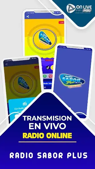 Play Radio Sabor Plus -  Ancash as an online game Radio Sabor Plus -  Ancash with UptoPlay