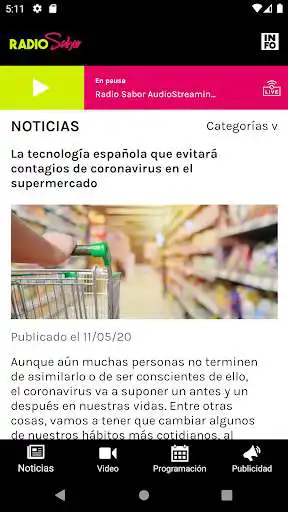 Play Radio Sabor  and enjoy Radio Sabor with UptoPlay