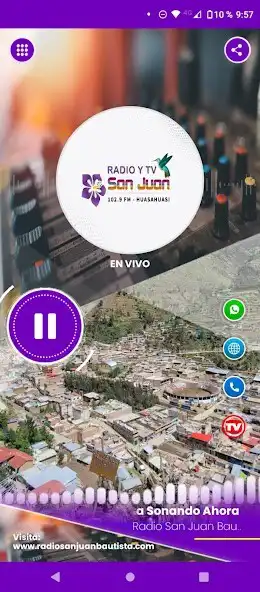Play Radio San Juan Bautista Tarma as an online game Radio San Juan Bautista Tarma with UptoPlay