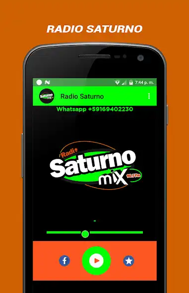 Play Radio Saturno 90.7 FM  and enjoy Radio Saturno 90.7 FM with UptoPlay