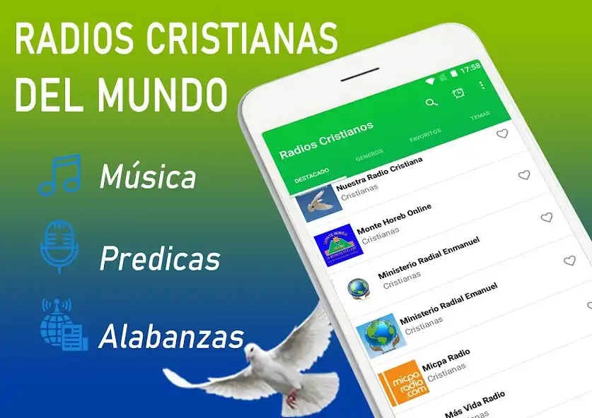 Play Radios Cristianas del Mundo  and enjoy Radios Cristianas del Mundo with UptoPlay