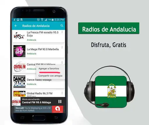 Play Radios de Andalucia as an online game Radios de Andalucia with UptoPlay