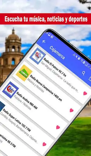 Play Radios de Cajamarca  and enjoy Radios de Cajamarca with UptoPlay