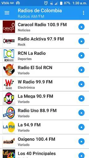 Play Radios de Colombia - Emisoras Colombianas en Vivo