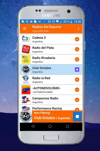 Play Radios de Deporte  and enjoy Radios de Deporte with UptoPlay