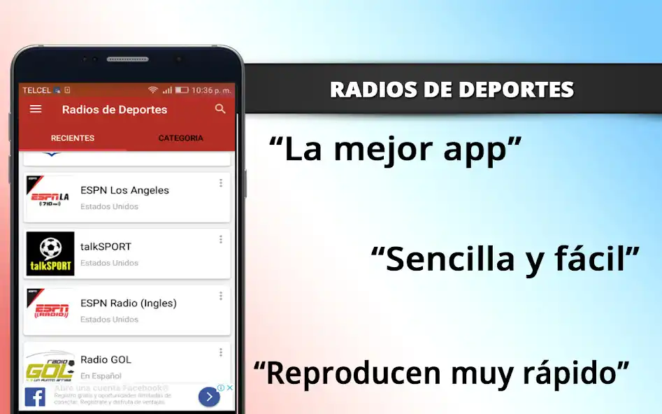 Play Radios de Deportes as an online game Radios de Deportes with UptoPlay