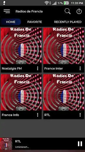 Play Radios De Francia  and enjoy Radios De Francia with UptoPlay