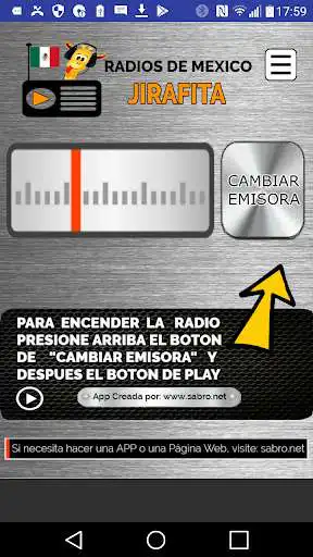 Play Radios de Mexico Jirafita as an online game Radios de Mexico Jirafita with UptoPlay