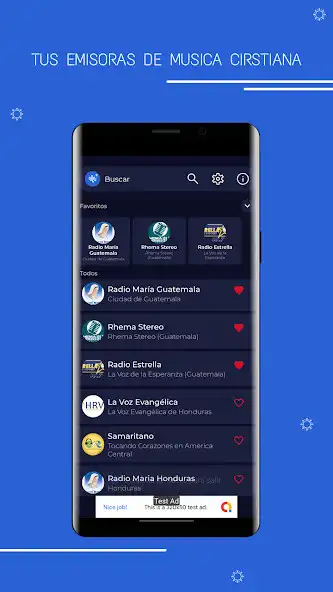 Play Radios de Música Cristiana  and enjoy Radios de Música Cristiana with UptoPlay