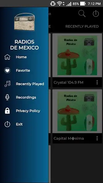 Play Radios De México as an online game Radios De México with UptoPlay