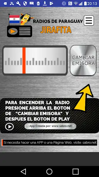 Play Radios de Paraguay Jirafita as an online game Radios de Paraguay Jirafita with UptoPlay