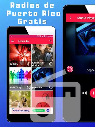 Play Radios de Puerto Rico Gratis  and enjoy Radios de Puerto Rico Gratis with UptoPlay