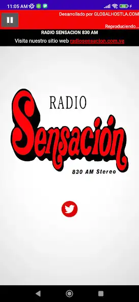 Play Radio Sensación  and enjoy Radio Sensación with UptoPlay