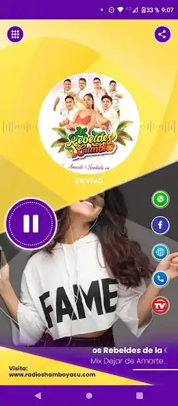 Play Radio Shamboyacu  and enjoy Radio Shamboyacu with UptoPlay