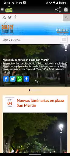 Play Radio Siglo 21 Digital as an online game Radio Siglo 21 Digital with UptoPlay