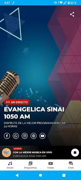 Play RADIO SINAI EL SALVADOR  and enjoy RADIO SINAI EL SALVADOR with UptoPlay