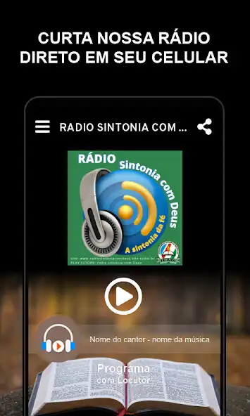 Play Radio Sintonia Com Deus  and enjoy Radio Sintonia Com Deus with UptoPlay