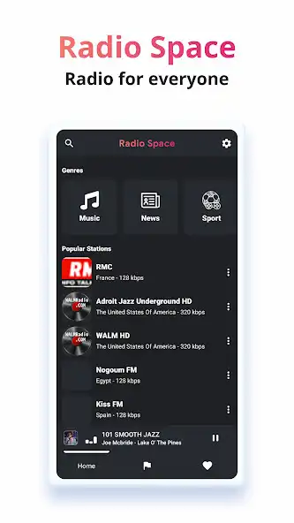 Play Radio Space  and enjoy Radio Space with UptoPlay