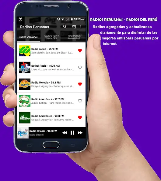 Play Radios Perú - Radios Peruanas  and enjoy Radios Perú - Radios Peruanas with UptoPlay