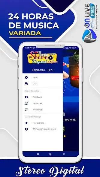 Play Radio Stereo Digital Cajamarca  and enjoy Radio Stereo Digital Cajamarca with UptoPlay