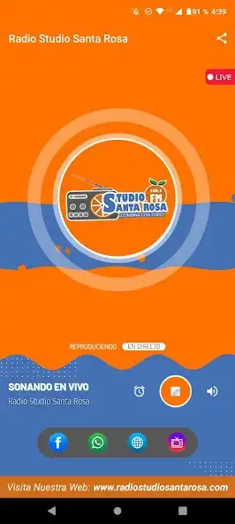 Play Radio Studio Santa Rosa  and enjoy Radio Studio Santa Rosa with UptoPlay
