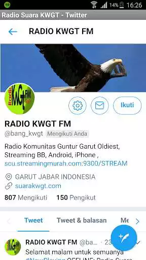 Play Radio Suara KWGT as an online game Radio Suara KWGT with UptoPlay