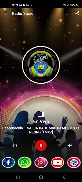 Play Radio Sucre 94.7 FM as an online game Radio Sucre 94.7 FM with UptoPlay