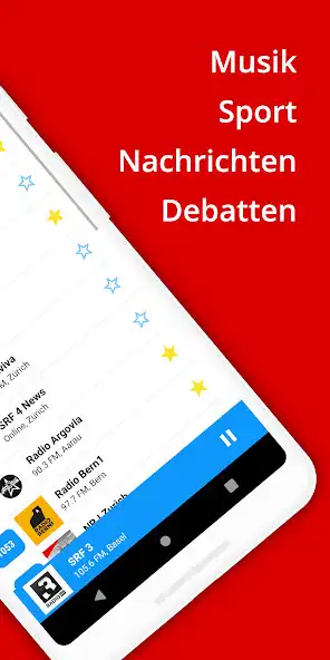 Play Radio Switzerland : DAB radio as an online game Radio Switzerland : DAB radio with UptoPlay