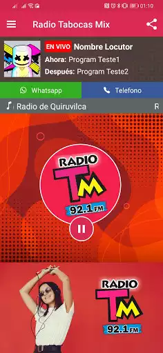 Play Radio Tabocas Mix - 92.1 FM as an online game Radio Tabocas Mix - 92.1 FM with UptoPlay