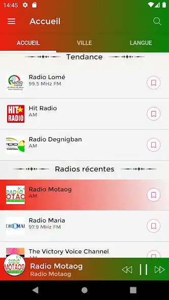 Play Radio Togo FM en ligne  and enjoy Radio Togo FM en ligne with UptoPlay