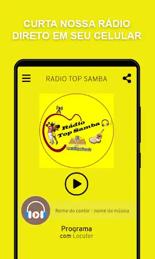 Play RADIO TOP SAMBA  and enjoy RADIO TOP SAMBA with UptoPlay