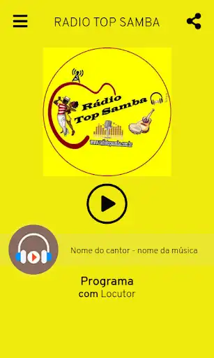 Play RADIO TOP SAMBA as an online game RADIO TOP SAMBA with UptoPlay