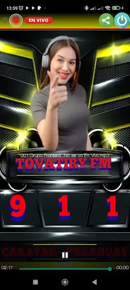 Play RADIO TOVATIRY 91.1 FM  and enjoy RADIO TOVATIRY 91.1 FM with UptoPlay