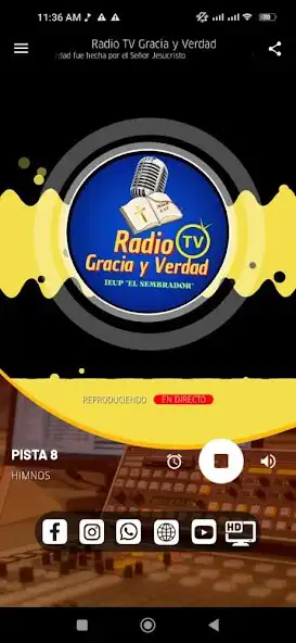 Play Radio Tv Gracia y Verdad as an online game Radio Tv Gracia y Verdad with UptoPlay