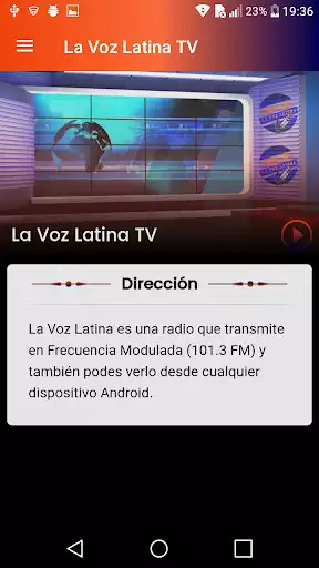 Play Radio TV La Voz Latina  and enjoy Radio TV La Voz Latina with UptoPlay