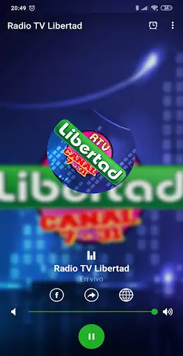 Play Radio TV Libertad as an online game Radio TV Libertad with UptoPlay
