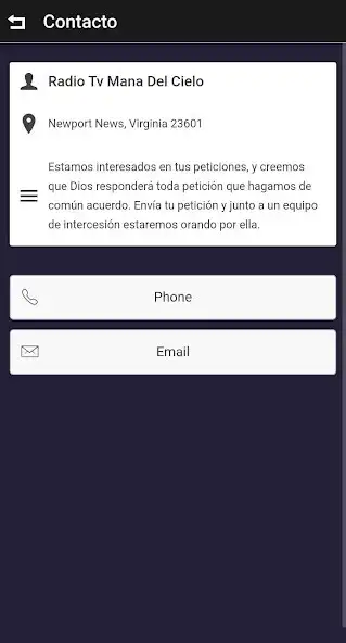 Play Radio Tv Mana Del Cielo  and enjoy Radio Tv Mana Del Cielo with UptoPlay