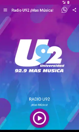 Play RADIO U92 ROCK AND POP as an online game RADIO U92 ROCK AND POP with UptoPlay