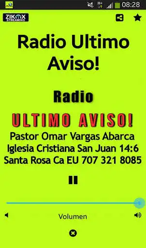 Play Radio Ultimo Aviso  and enjoy Radio Ultimo Aviso with UptoPlay