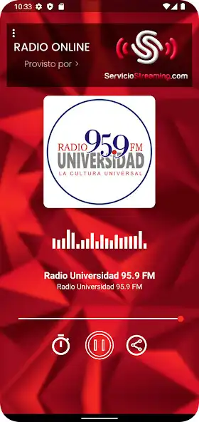 Play Radio Universidad 95.9 FM  and enjoy Radio Universidad 95.9 FM with UptoPlay