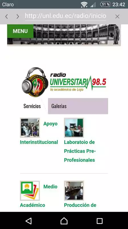 Play Radio Universitaria 98.5 FM