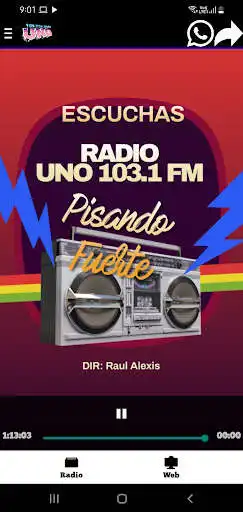 Play Radio Uno 103.1 FM - Bolivia as an online game Radio Uno 103.1 FM - Bolivia with UptoPlay