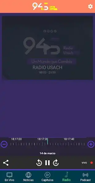 Play Radio Usach as an online game Radio Usach with UptoPlay