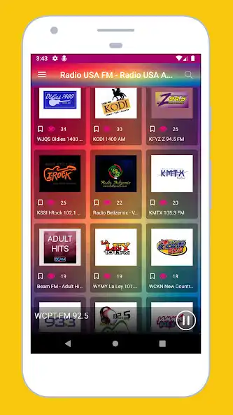 Play Radio USA FM - Radio USA App  and enjoy Radio USA FM - Radio USA App with UptoPlay
