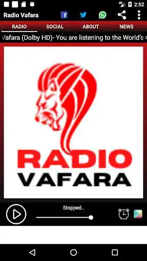 Play Radio Vafara (Dolby HD) as an online game Radio Vafara (Dolby HD) with UptoPlay