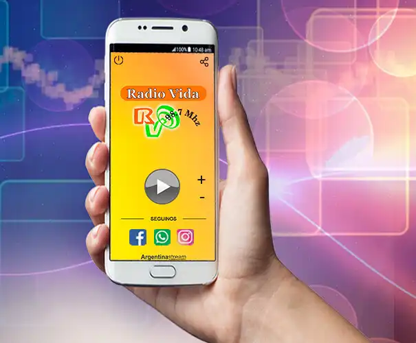 Play Radio Vida FM 98.7 Mhz and enjoy Radio Vida FM 98.7 Mhz with UptoPlay Play Radio Vida FM 98.7 Mhz and enjoy Radio Vida FM 98.7 Mhz with UptoPlay