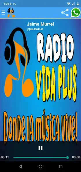 Play Radio Vida Plus donde la música vive!  and enjoy Radio Vida Plus donde la música vive! with UptoPlay